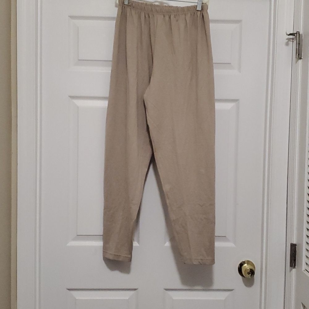 👍Brown woman polyester blend leggings